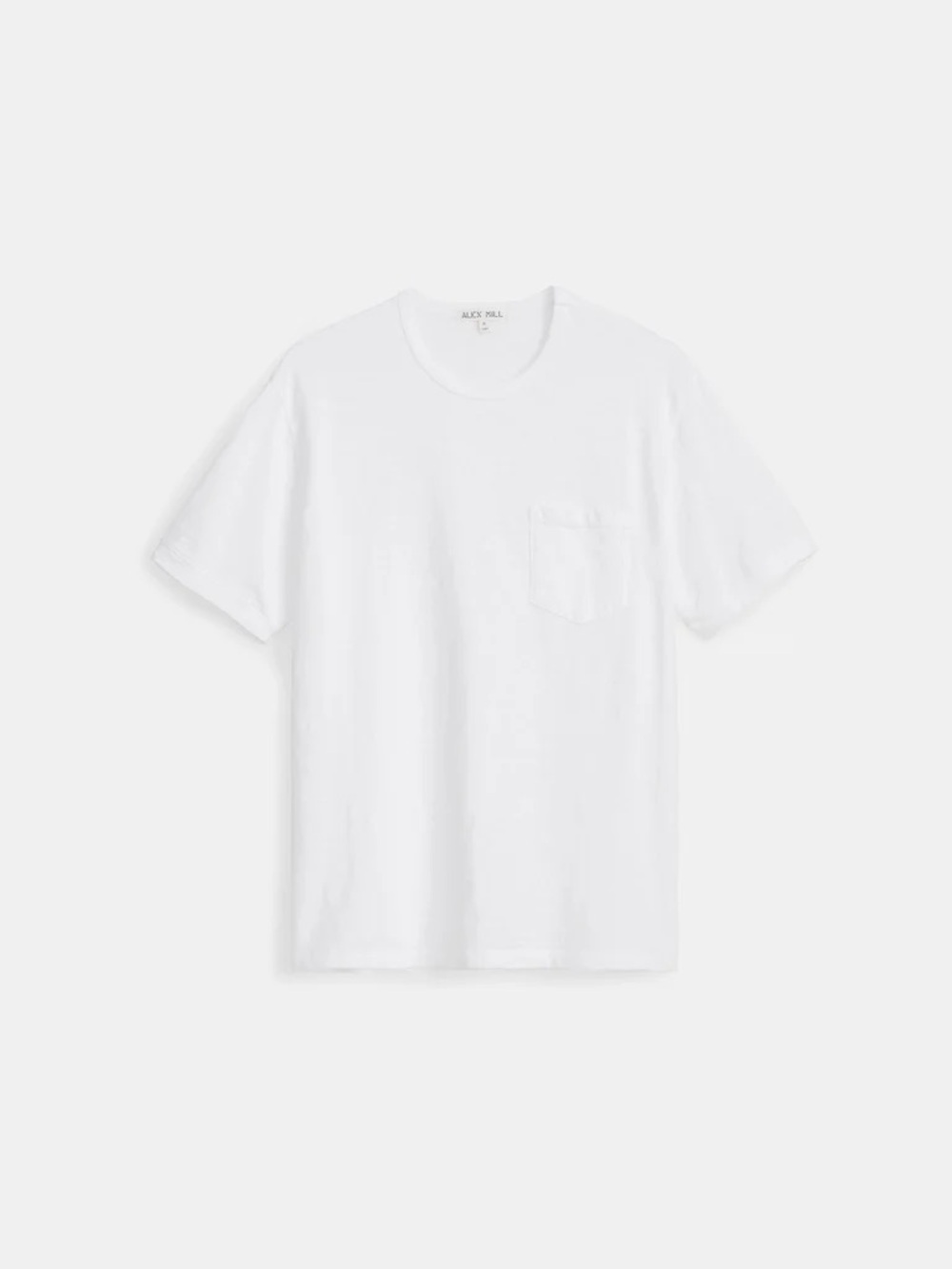 Alex Mill Standard Slub Pocket Tee Shirt in White, Men’s size Large